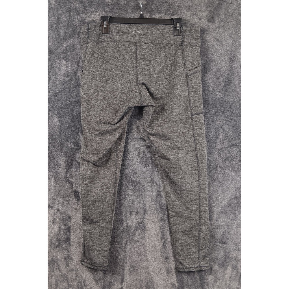 Champion XXL Activewear‎ Leggings Gray Heathered Pocketed Athletic Women's - Picture 2 of 8